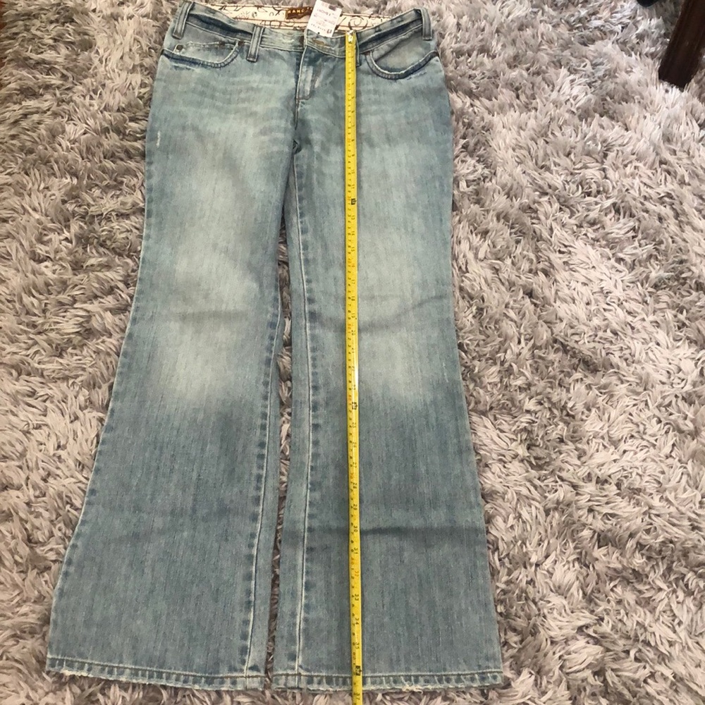 New Hang Ten Dark Vintage  03S Women’s Distressed Jeans Very Hip